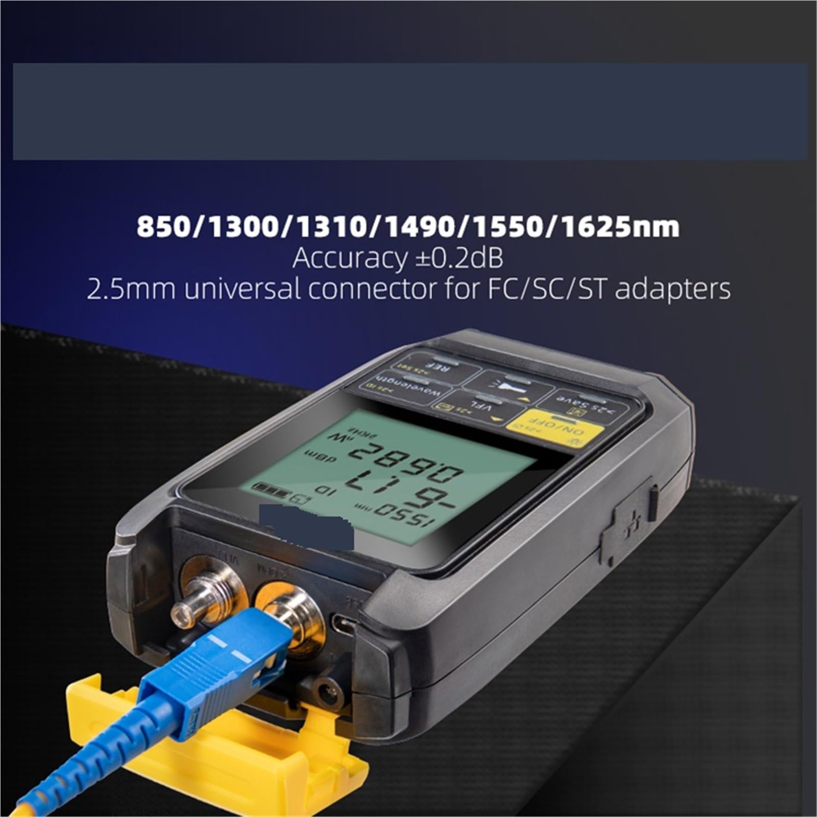 Misuratore di potenza ottica ZS-20C-V20 Localizzatore visivo guasti Kit strumenti for fibra Ftth OPM portatile Centrale elettrica della stazione
