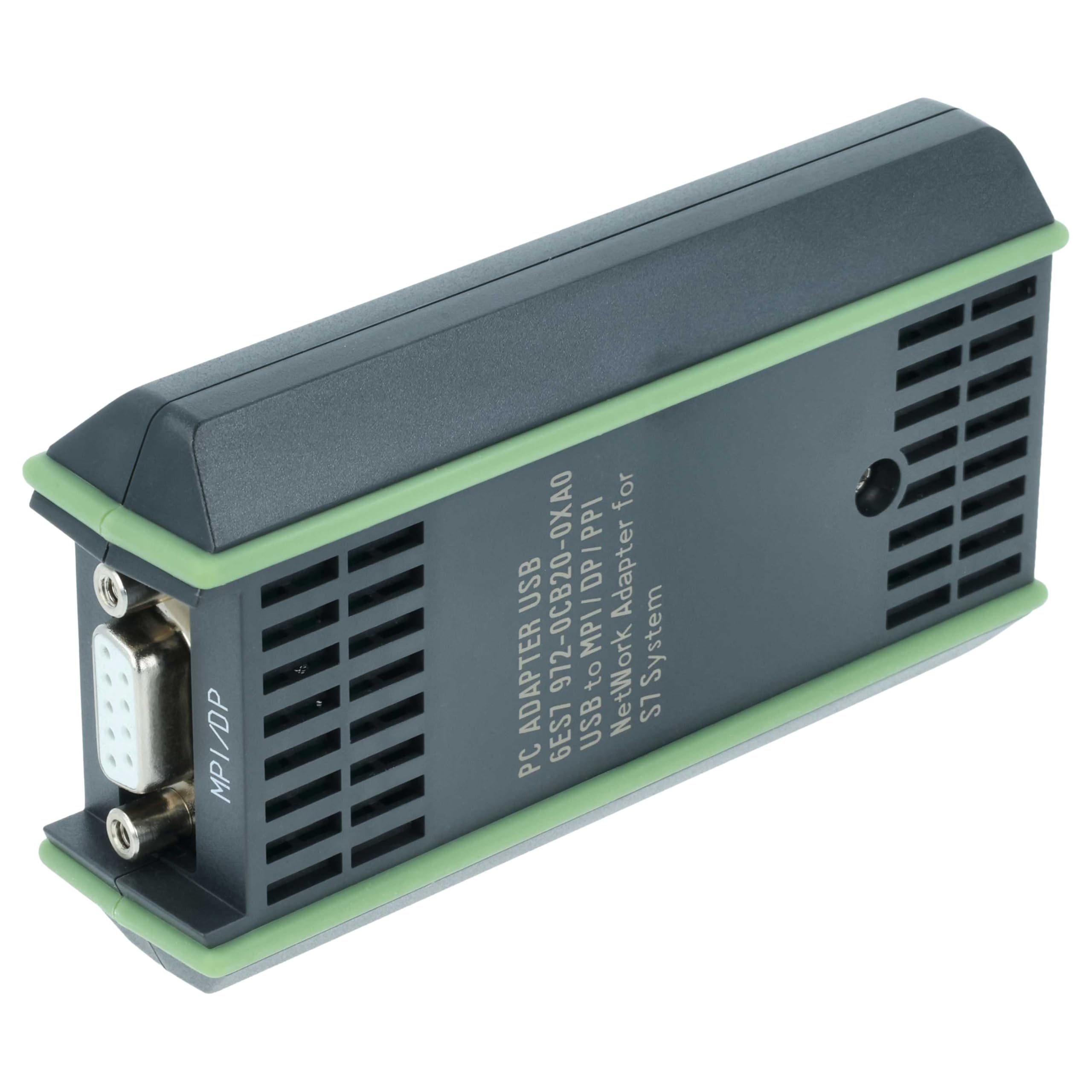 vhbw Cable de programación USB compatible con Siemens Simatic S7-200, S7-300, S7-400 sistema de control - Cable de conexión, 5 m - Reemplaza x6GK1571-0BA00-0AA0