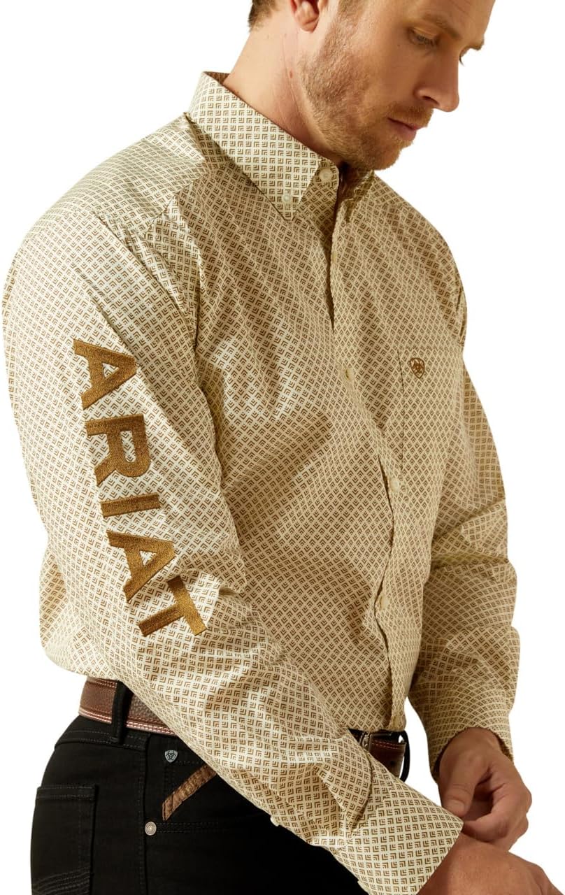 ARIAT Men Team Pierce Classic Fit Shirt - Image 4