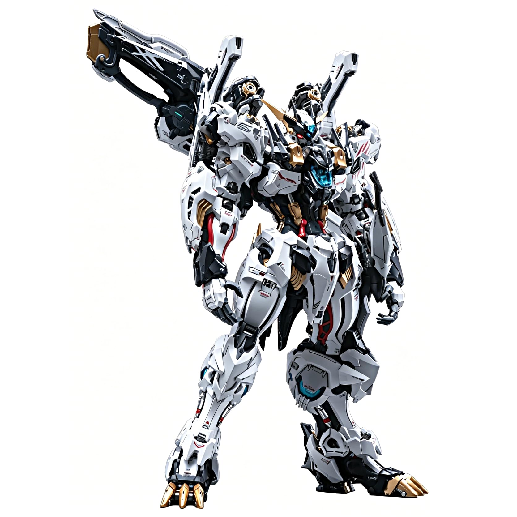 TOYVERSE Infinity Nova Fenrir 1/72 Maßstab 27 cm Science-Fiction Mecha Modellbausatz mit Premium-Innenrahmen und vollständigem Waffenset ab 15 Jahren