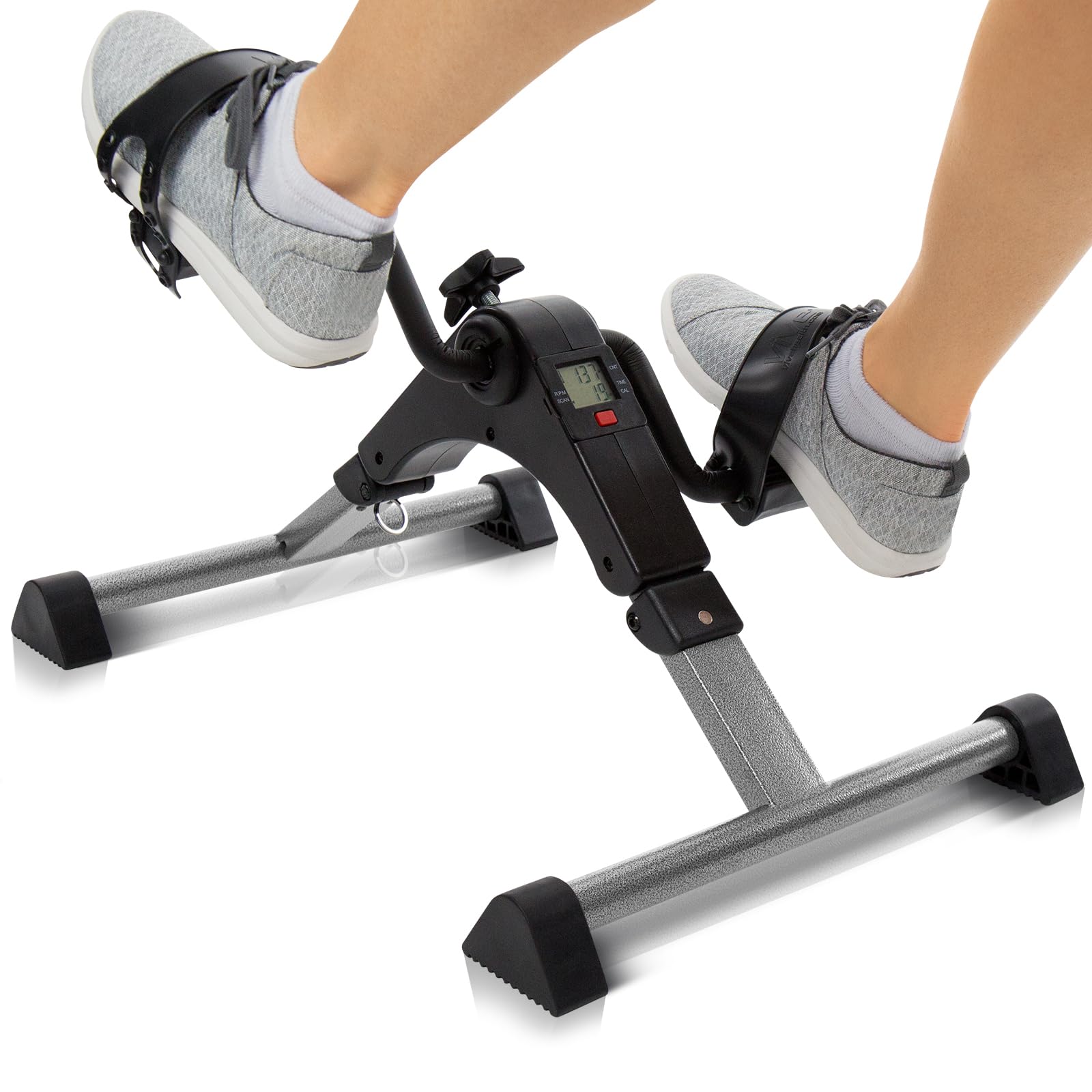 Vive Folding Pedal Exerciser Under Desk Exercise Bike For Seniors