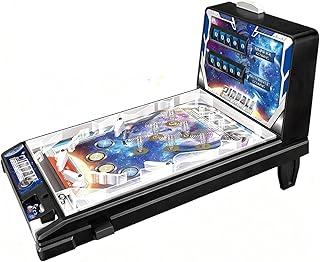 Flipper-Spielmaschine, Pinball Flipperautomat Mit Sound, Elektrischer Flipper Für Den Tisch, Aktions- Und Reflexspiel Für Die Interaktion Der Familie, Eltern Und Kinder, Für Schlafzimmer