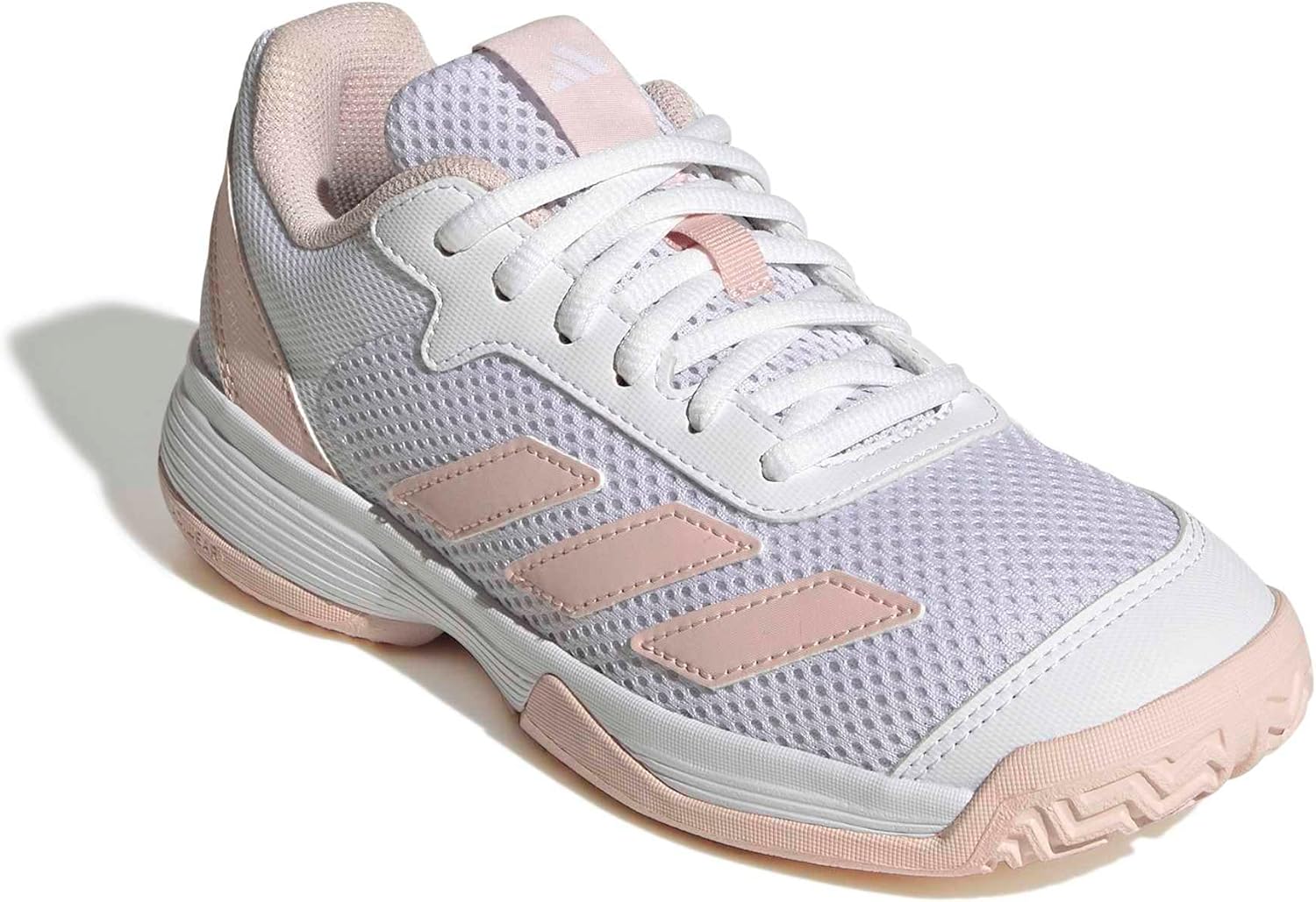 adidas Unisex-Child Courtflash Tennis Shoes (Little Kid/Big Kid)