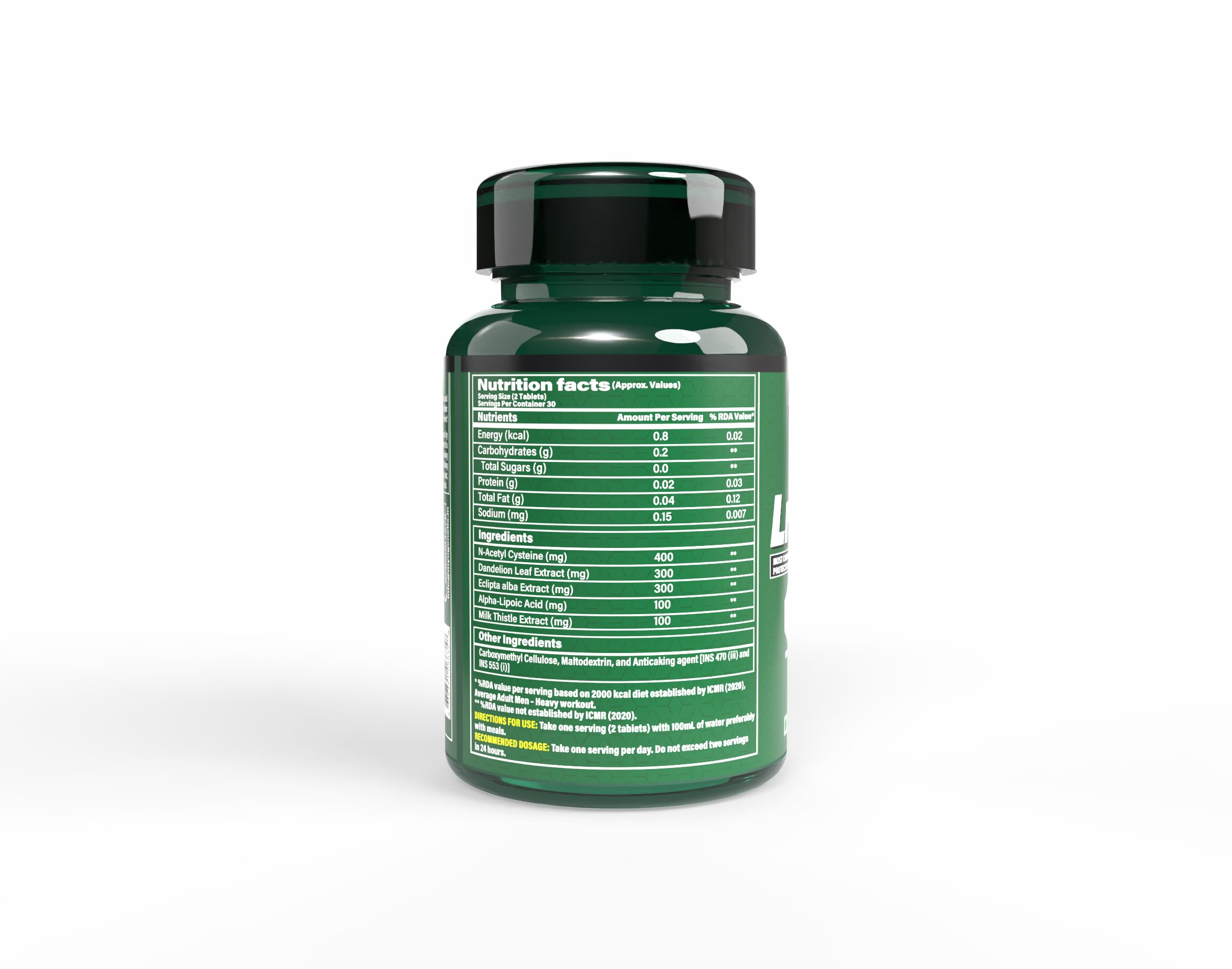 MYOGENETIX® LIVERDROL® Tablets (30 Servings) — Amazon image 3