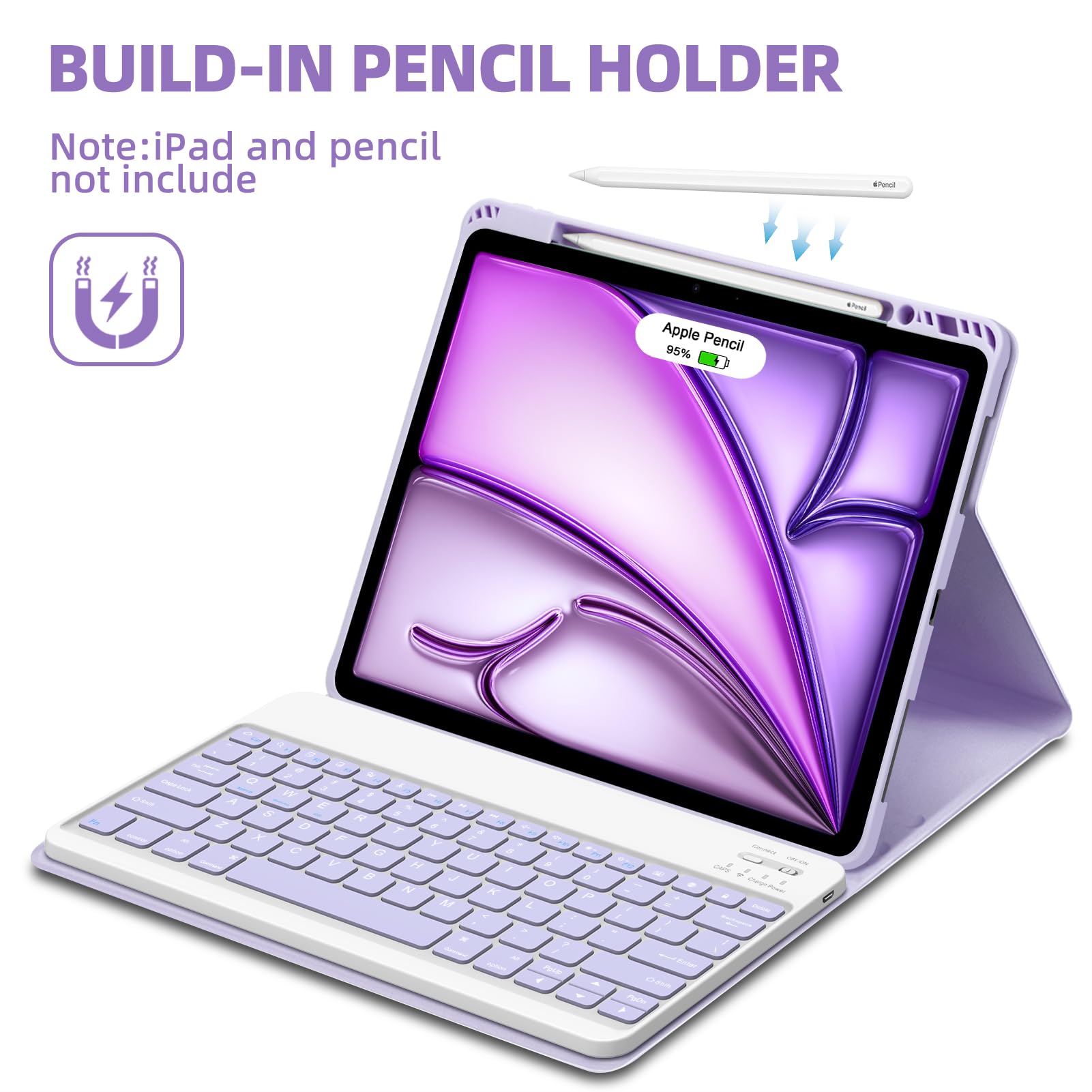 iPad本体 iPad Air + Magic keyboard +Apple Pencil Magic Keyboard for iPad Air 11-inch (M2) - US English