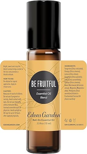 Miniatura 9 de Edens Garden Mezcla de aceites esenciales Be Fruitful, lo mejor para un impulso natural del estado de ánimo, 100% puro y natural, la mejor receta
