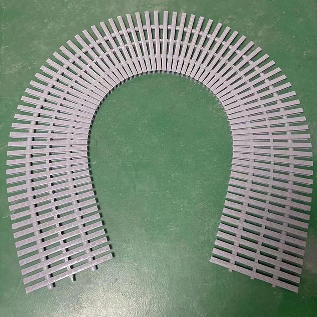 Generico Griglia di Scarico per Piscina - 15 Pezzi da 18 cm per drenaggio, Ideale per Bordi Piscina, recinzioni da Giardino e passerelle - Resistente e Facile da installare
