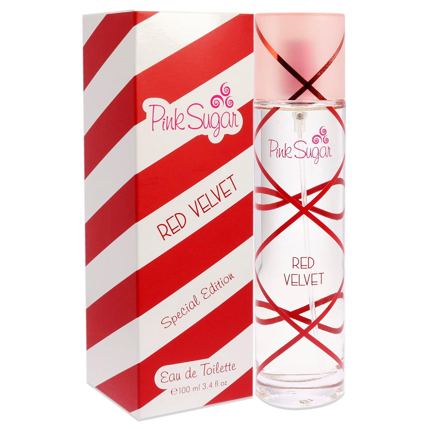 Pink Sugar Red Velvet Perfume for Women, Eau de Toilette, Body Mist, Sweet and Fruity Long-Lasting Scent, Notes of Floral, Strawberry, and Caramel - Image 3