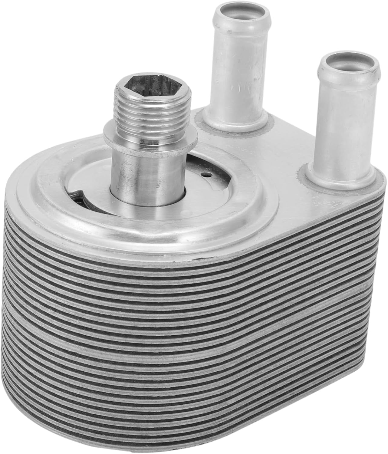 Engine Oil Cooler for Ford E-150 Econoline 2008 Transmission Oil Cooler Trans Cooler with 1 Pc Bolt No.2C2Z6A642AA/2C2Z6A642BA Aluminum Alloy 1Set Car