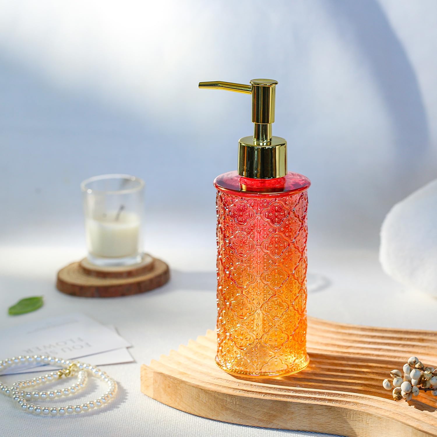 YunNasi Soap Dispenser with Pump Refillable