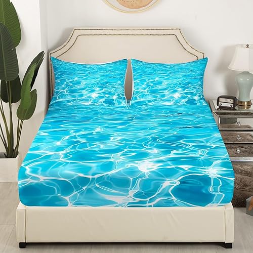 Miniatura 9 de Manfei Juego de sábanas bajeras musicales de tamaño individual, juego de ropa de cama con estampado de auriculares, 2 piezas para niños, niñas,