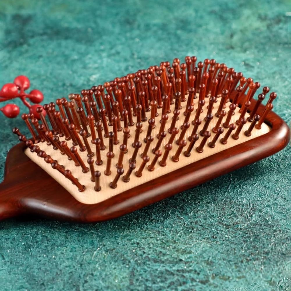 Cepillo para el cabello, cepillo de pelo de paleta para mujeres y hombres, para cabello fino y largo y rizado, salud y masaje del cuero cabelludo, cepillos para todo tipo de cabello
