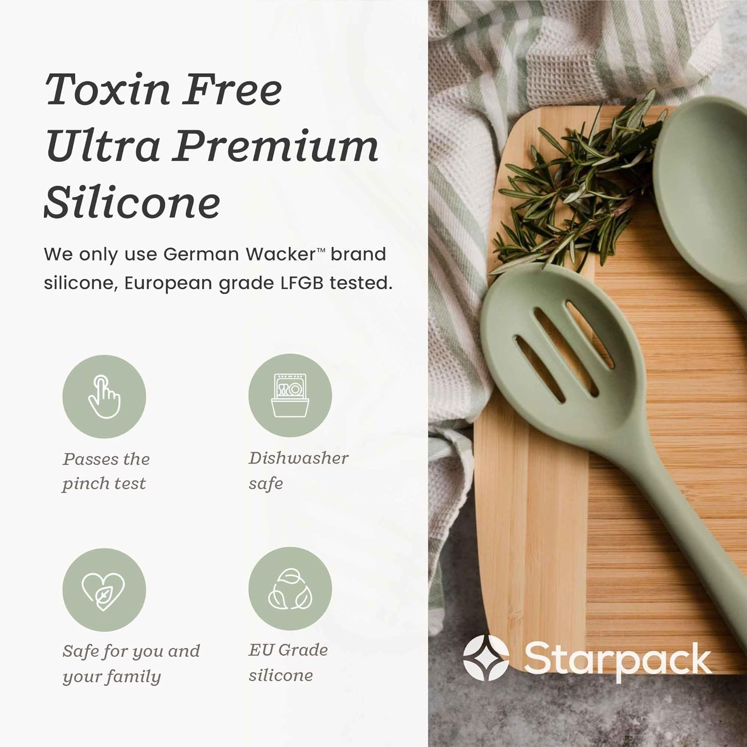 Starpack Silicone Slotted Spoon - Image 7