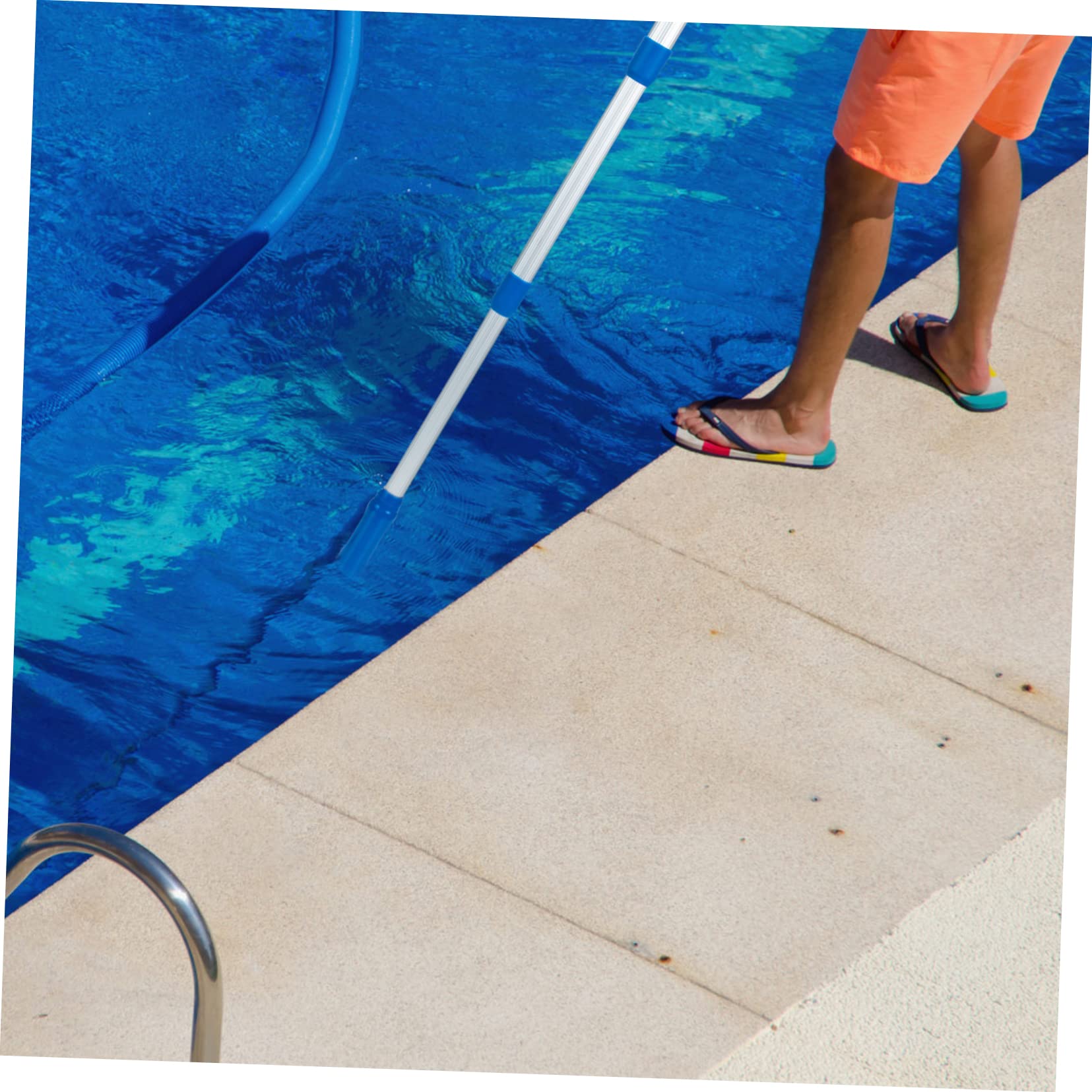 Cepillo De Limpieza De Piscinas Pértiga Cepillo para Paredes y Azulejos para Limpieza De Piscinas
