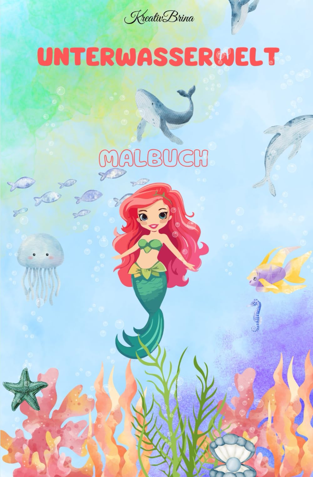 Unterwasserwelt Malbuch