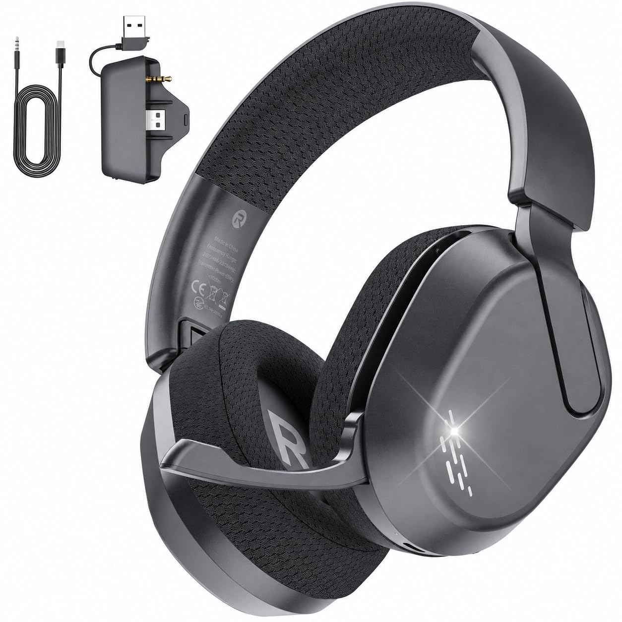 Gvyugke Wireless Gaming Headset for Xbox Series X/S, Xbox One, PS5, Char