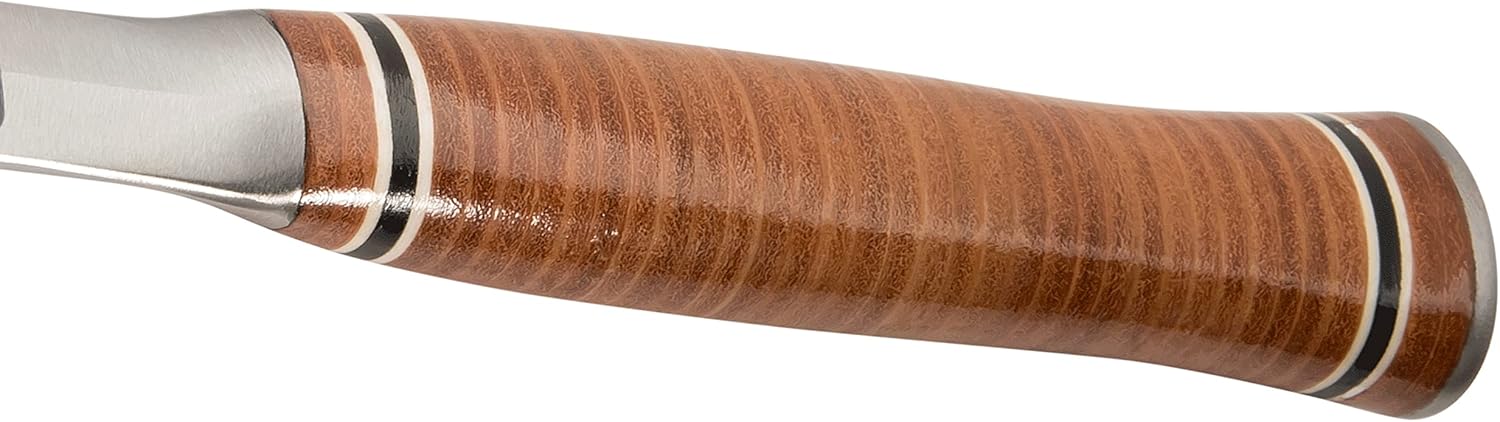 ESTWING Hammer - 20 oz USA Made Curved Claw Hammer with Smooth Face & Genuine Leather Grip - E20C