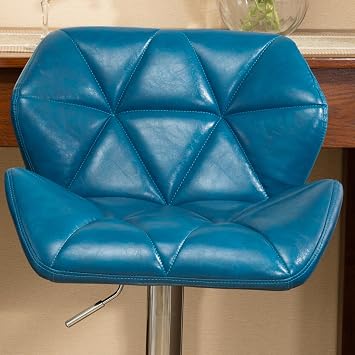 Chair Height Swivel Chair Barstools Swivel bar stools with Backs Simple Assembly Leather bar stools for Home Kitchen Dining Room Bar Coffee Shop