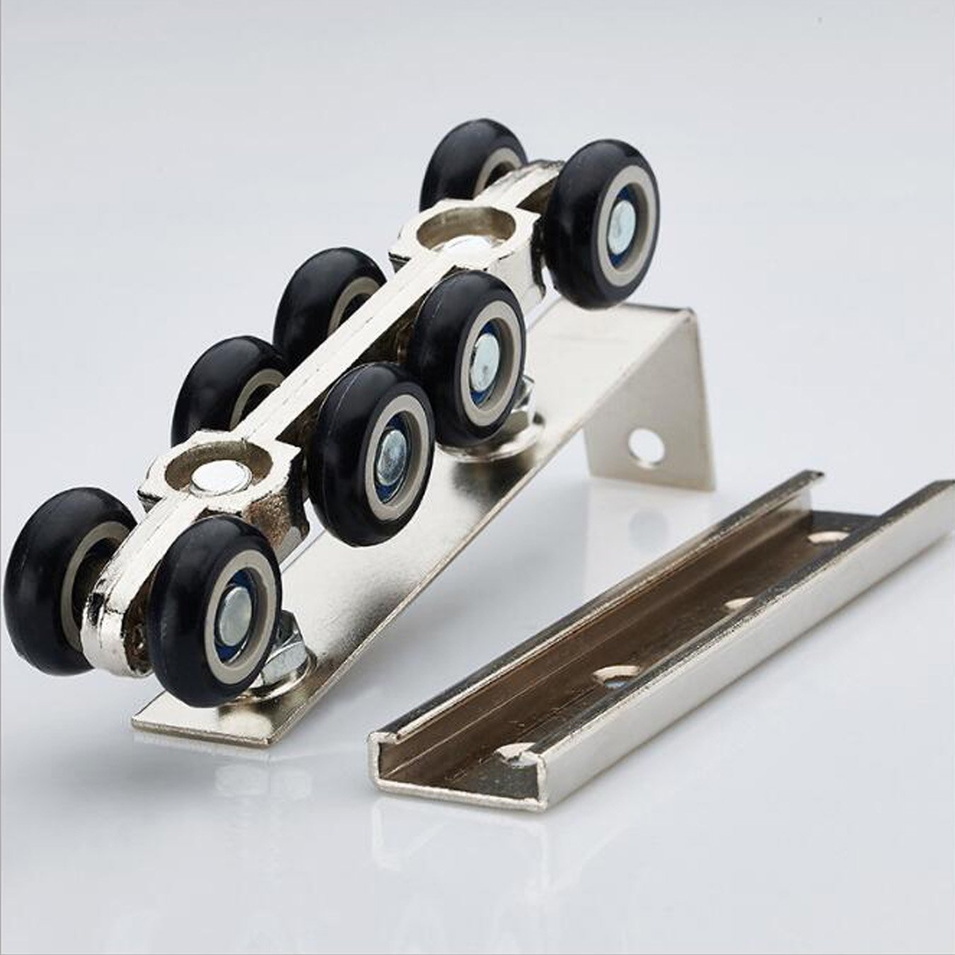 Rulli per porta doccia scorrevole da 23 mm, puleggia eccentrica per porte scorrevoli per box doccia, sostituzione per porta in vetro | Leroy Merlin