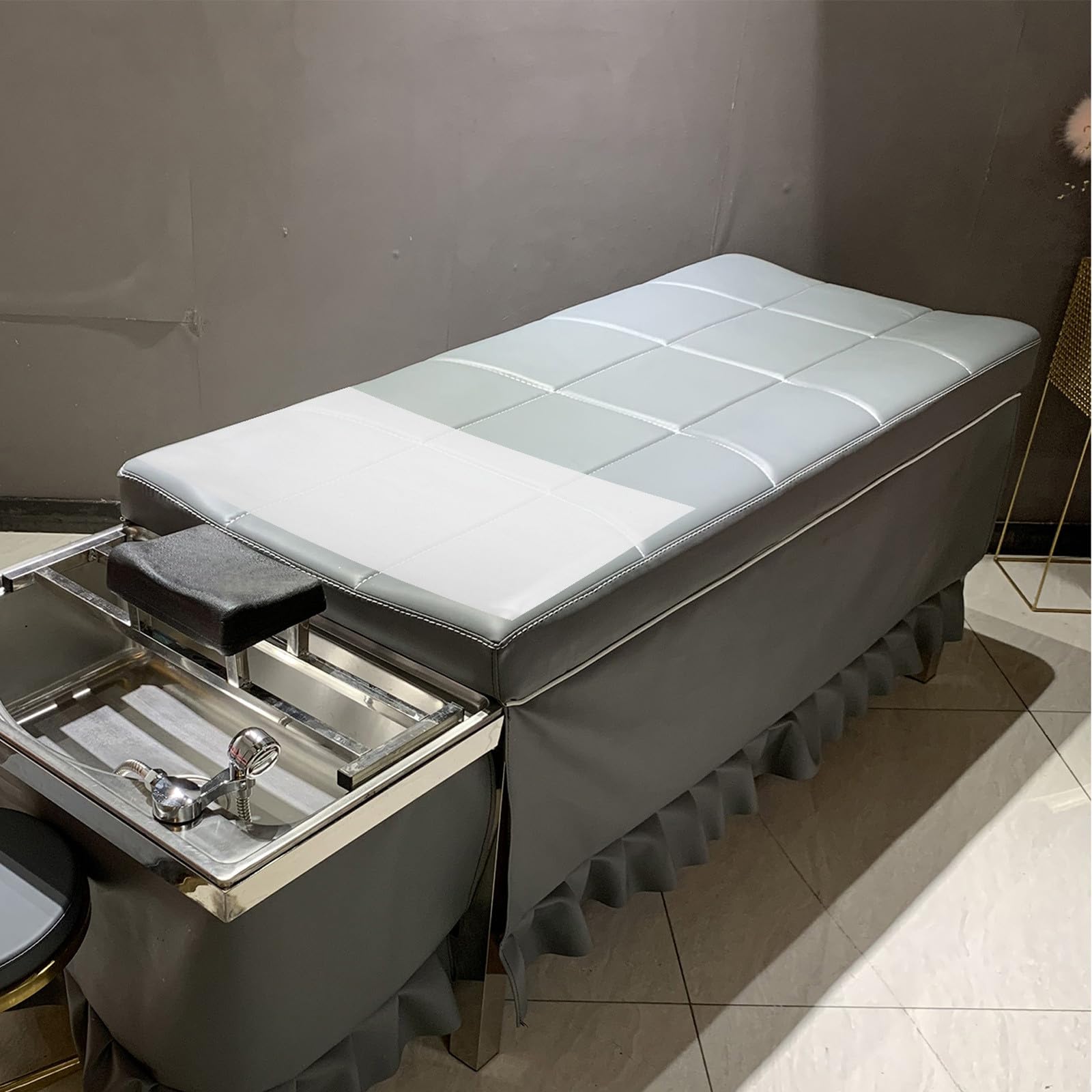 Genérico Funda de Plástico Transparente Almohadilla para SPA y Sofá de Pie y Resistente Material PVC Duradero para Silla de Salón y Camilla de Masaje