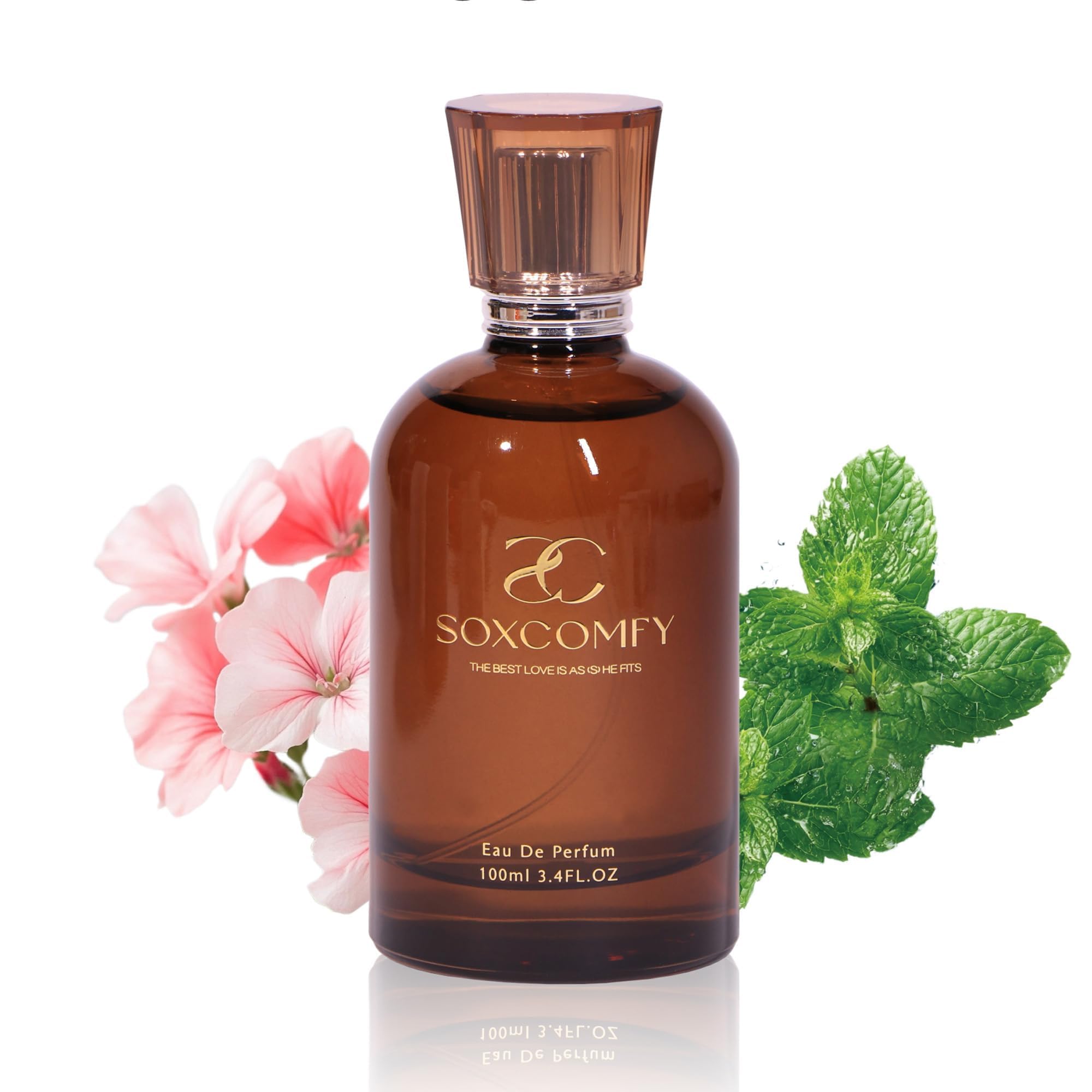 SOXCOMFY Erosium Men's Eau de Parfum - Date Night & Special Occasion Scent (3.4 Fl Oz)