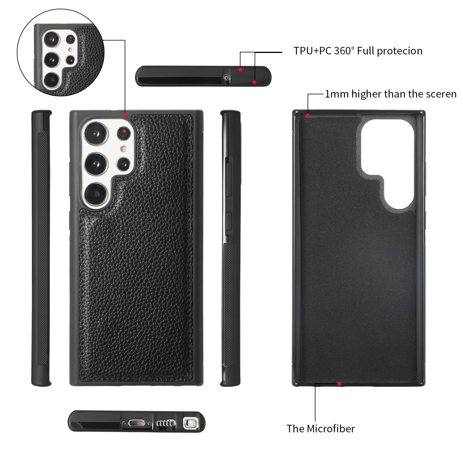 Amazon.co.jp: For Galaxy S23 Ultra 5G分離式ケース【RFID機能】日本