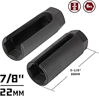 Vista 5 de Powerbuilt 7 Pc. Juego de zócalo de interruptor especial, toma de sensor de oxígeno - 648992