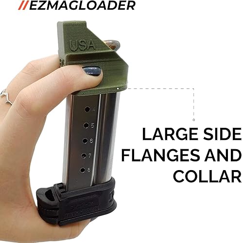 Miniatura 6 de Cargador de cargador para The Springfield Armory XDS/XD-S/XD-E 0.354 in - Carga fácil sin dolor - Agarre cómodo - Accesorios de carga de velocidad -