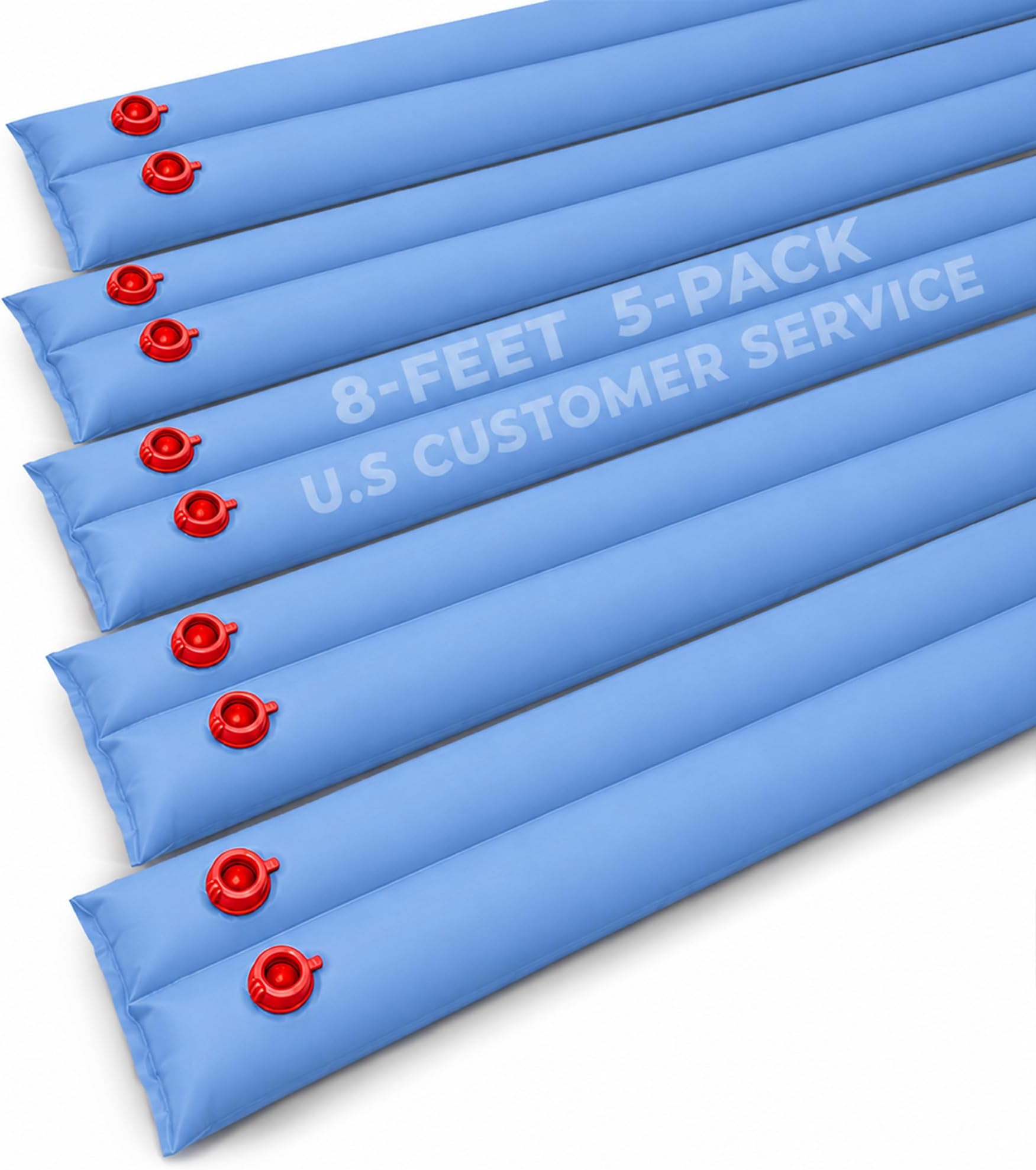Blue Wave 8-ft Double Water Tube for Winter Pool Cover - 5 Pack
