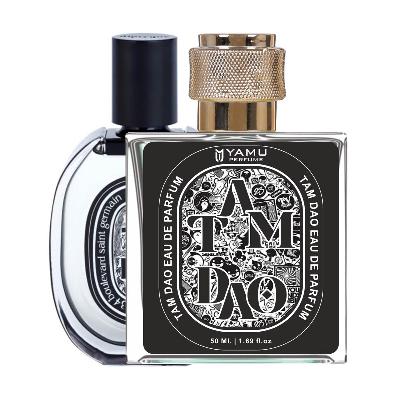 Tam Dao Premium Eau De Parfum for Men & Women | Long Lasting Luxury Unisex Luxury Fragrance with Velvety Sandalwood, Cedar & Cypress Notes | Exotic Artistic Doodle Edition - 50ml-image-14