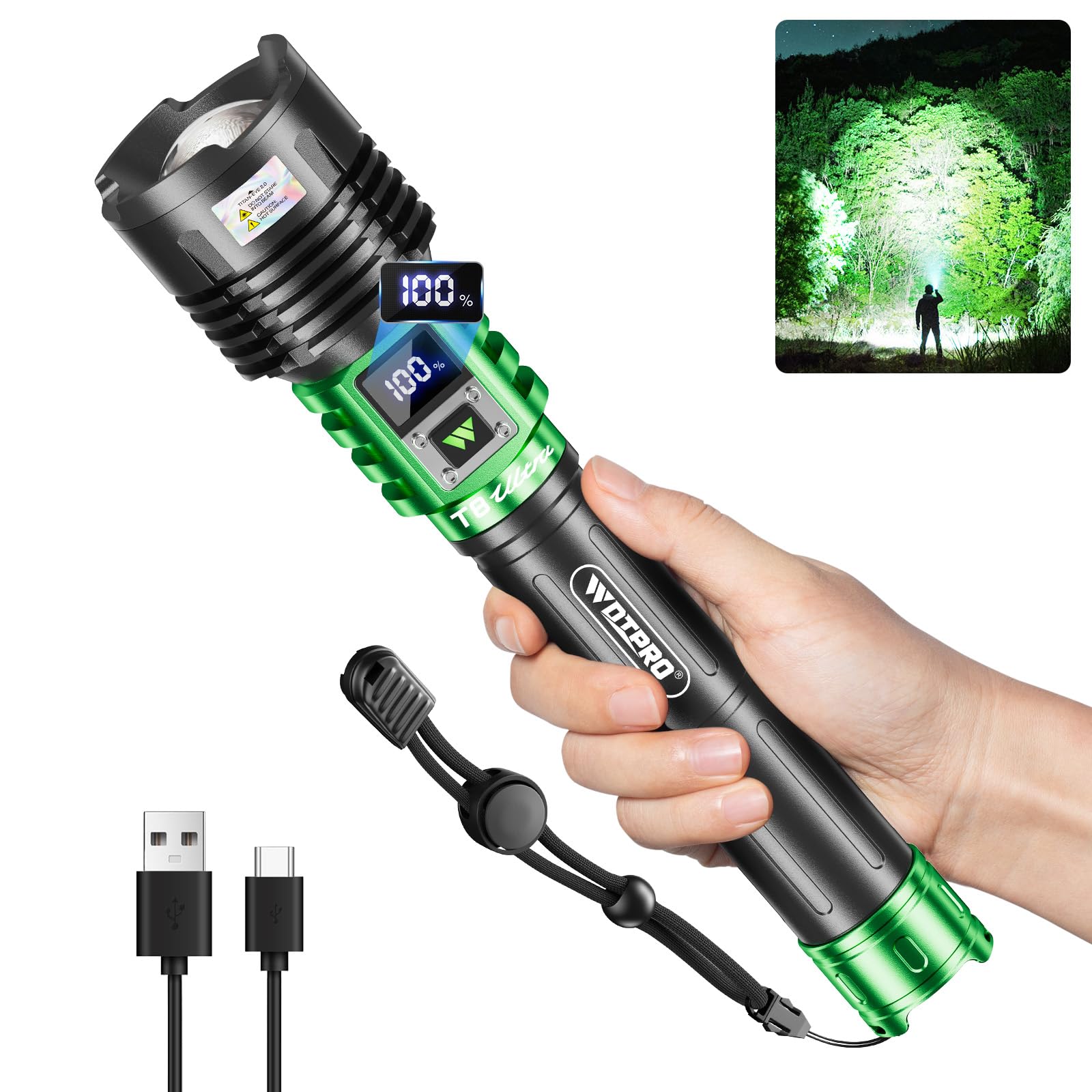 WdtPro Zoomable Flashlight