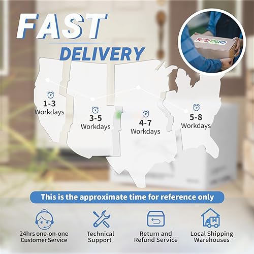 Miniatura 9 de Redodo Batería LiFePO4 de 12 V 410 Ah, batería de litio de 5248 Wh con BMS de 250 A, potencia de salida máx. 3200 W, celda de batería de grado A,