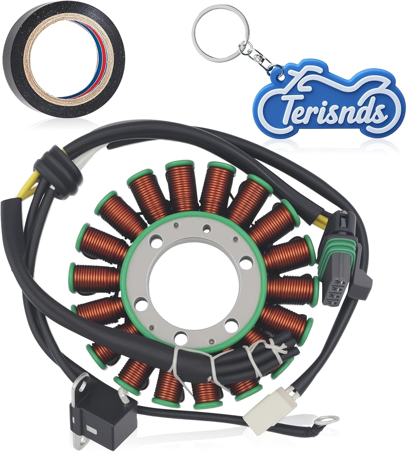 Stator Replacement for Sportsman 500 HO Forest Tractor Touring 2006-2014, for Polaris Sportsman X2 500, for Polaris Ranger 500 EFI Ranger 500, 3089959 3089906
