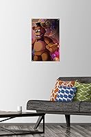 Vista 2 de Póster de pared de Five Nights at Freddy's - Pizzeria Art con alfileres