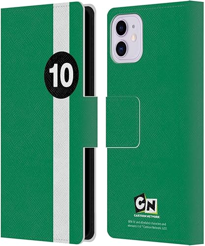 Miniatura 7 de Head Case Designs Officially Licensed Ben 10 Alien Force Omnitrix Graphics Leather Book Wallet Case Cover Compatible with Apple iPhone 11