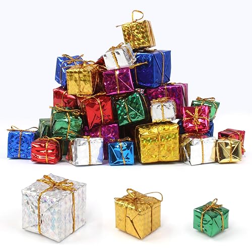 Dadabig 60 Pcs Mini Decoration De Sapin De Noël, Suspendu