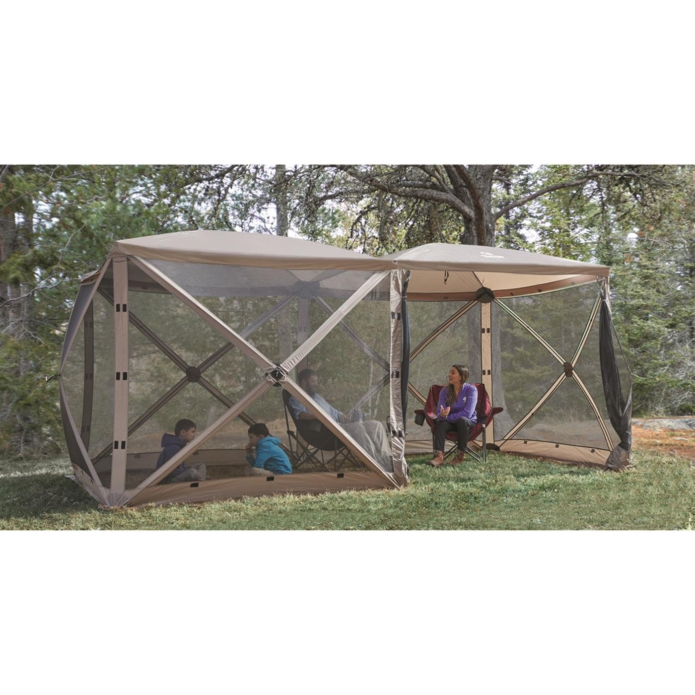 Amazon.com: Guide Gear Double Room Pop Up Outdoor Screen