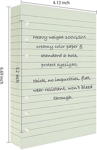 Miniatura 7 de Planificador de presupuesto A6 con recambios de calendario mensual sin fecha, sobres de dinero en efectivo, organizador de 6 anillos A6, agenda,