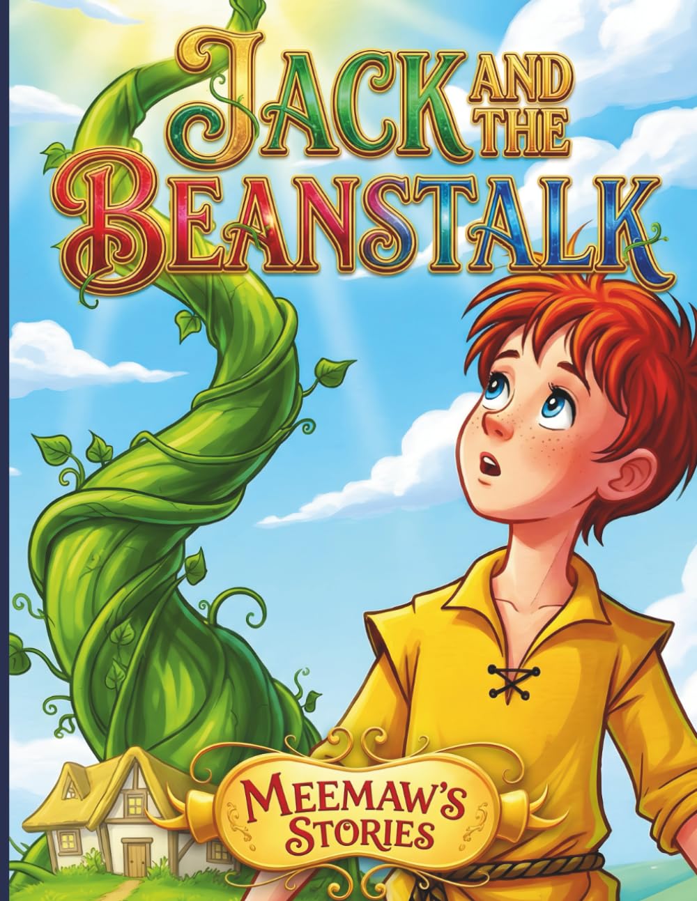 Jack and the Beanstalk - A Giant-Sized Adventure for Little Dreamers: A Magical Retelling of the Classic Fairy Tale – Fun, Courage, and Sky-High Adventure for Kids Ages 3–6!