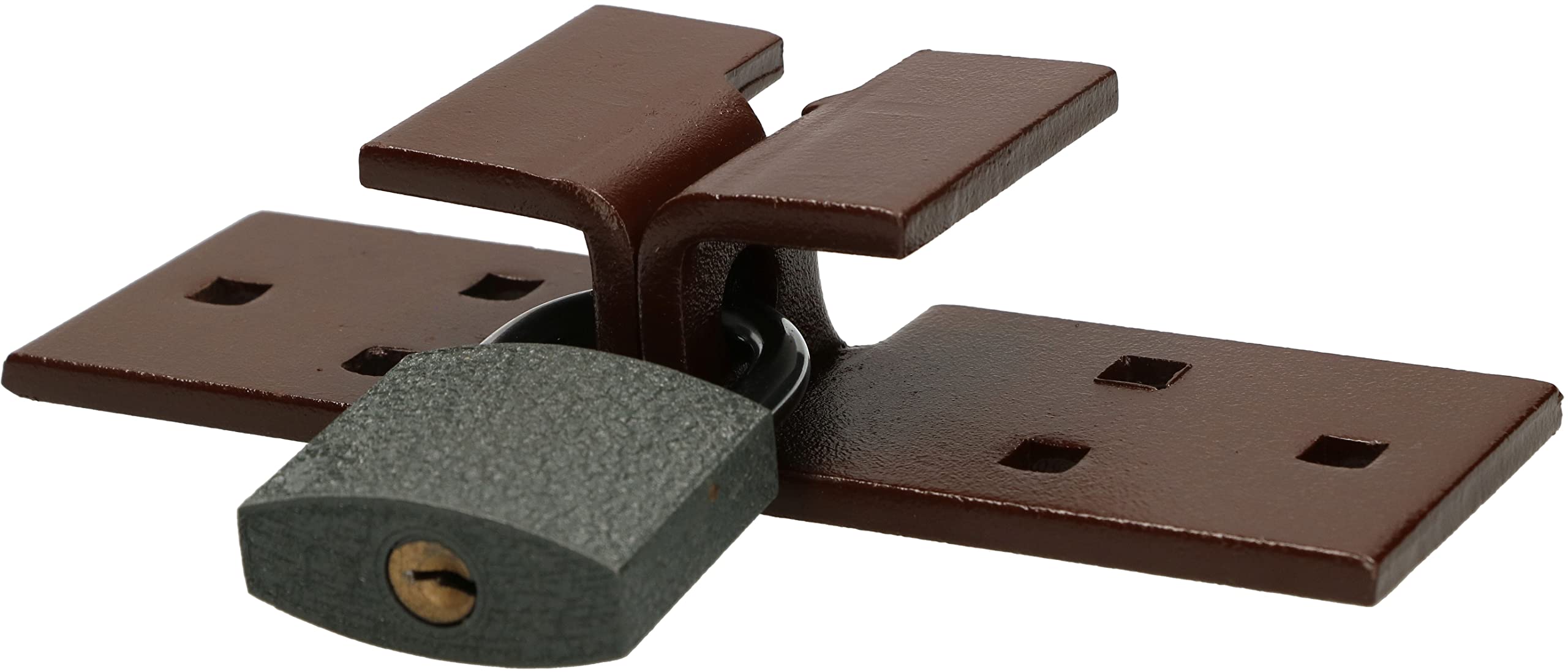 KOTARBAU® Zamknięcie zabezpieczające 60 x 90 mm zamknięcie piwnicze z kłódką solidne zamknięcie