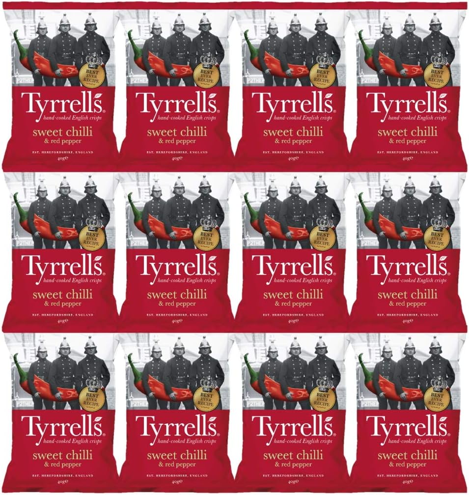 Sweet Chili and Red Pepper- Pack of 12 (40g)