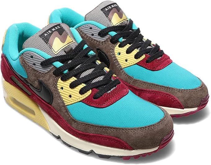 Amazon | [ナイキ] エア マックス 90[AIR MAX 90] リッジロック/ターボグリーン/サターンゴールド/ブラック  DC6083-200 日本国内正規品 | ランニング