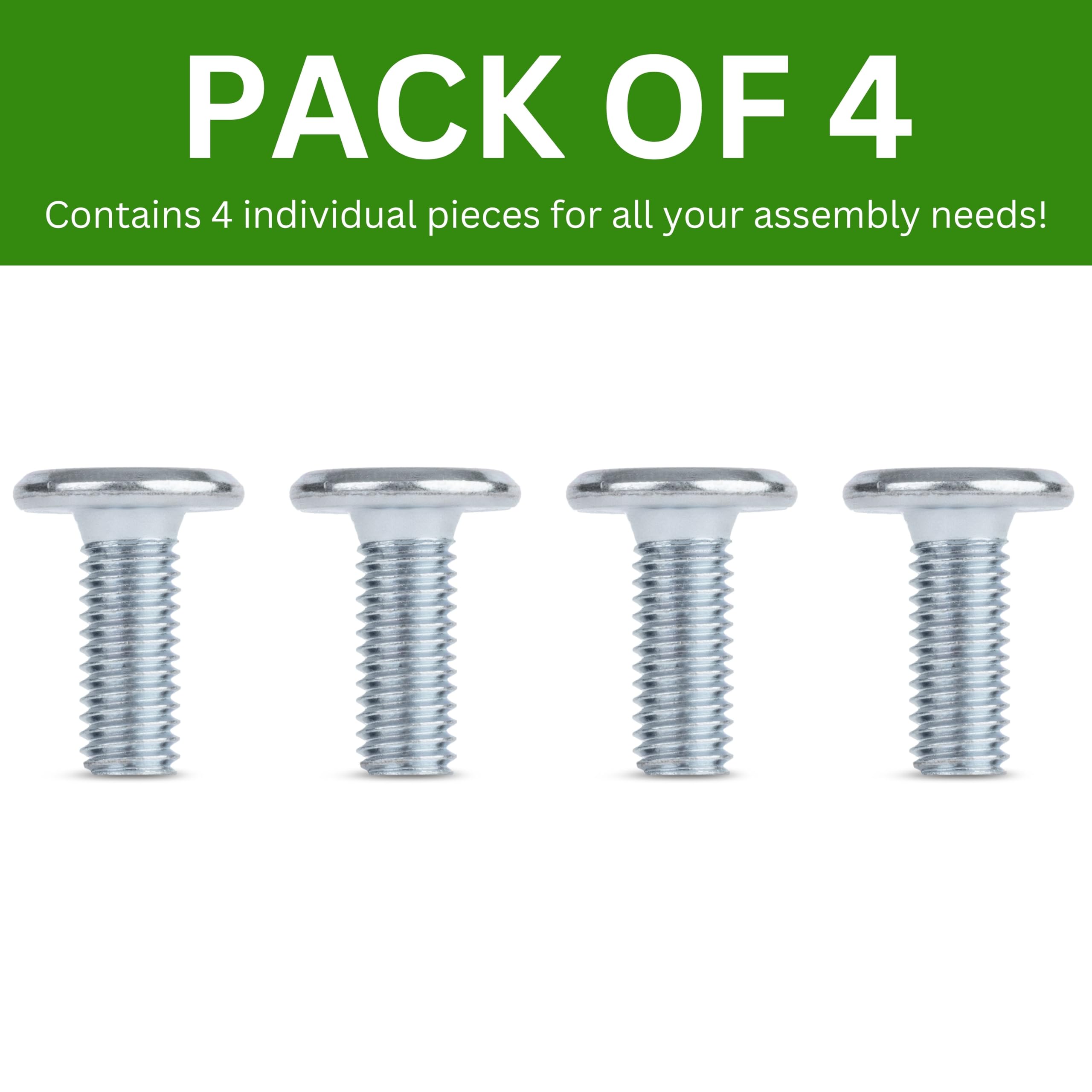 Spare Hardware Parts Replacement for IKEA Furniture Screw Metric Head Cap PF6S Screw (130769), Silver - Image 3