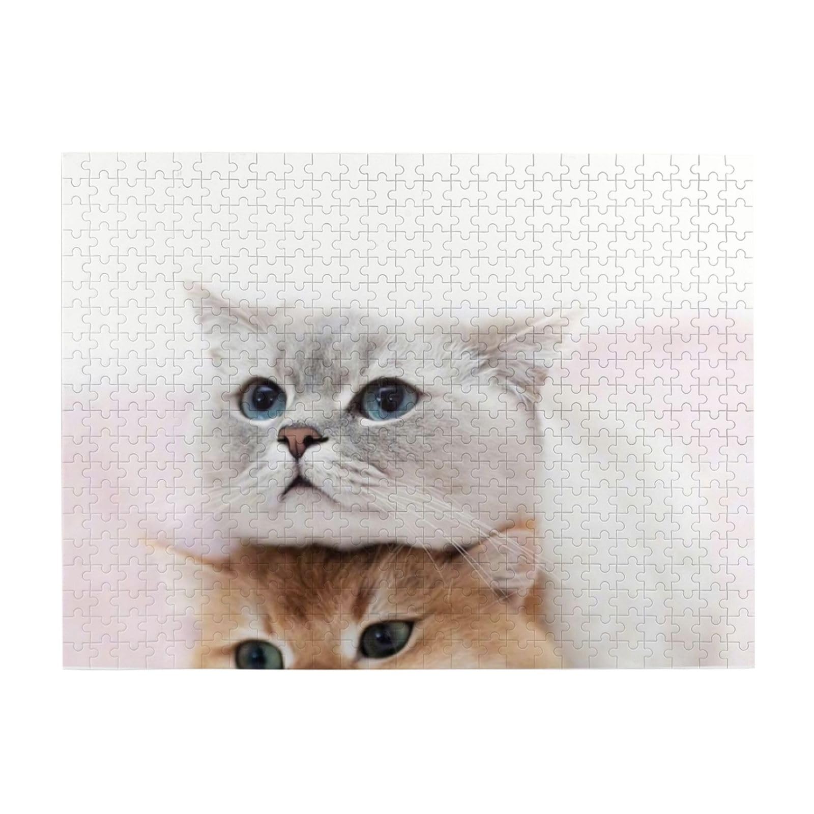 Amazon.co.jp: 500ピース ジグソーパズル 猫ちゃん(7) 大人用