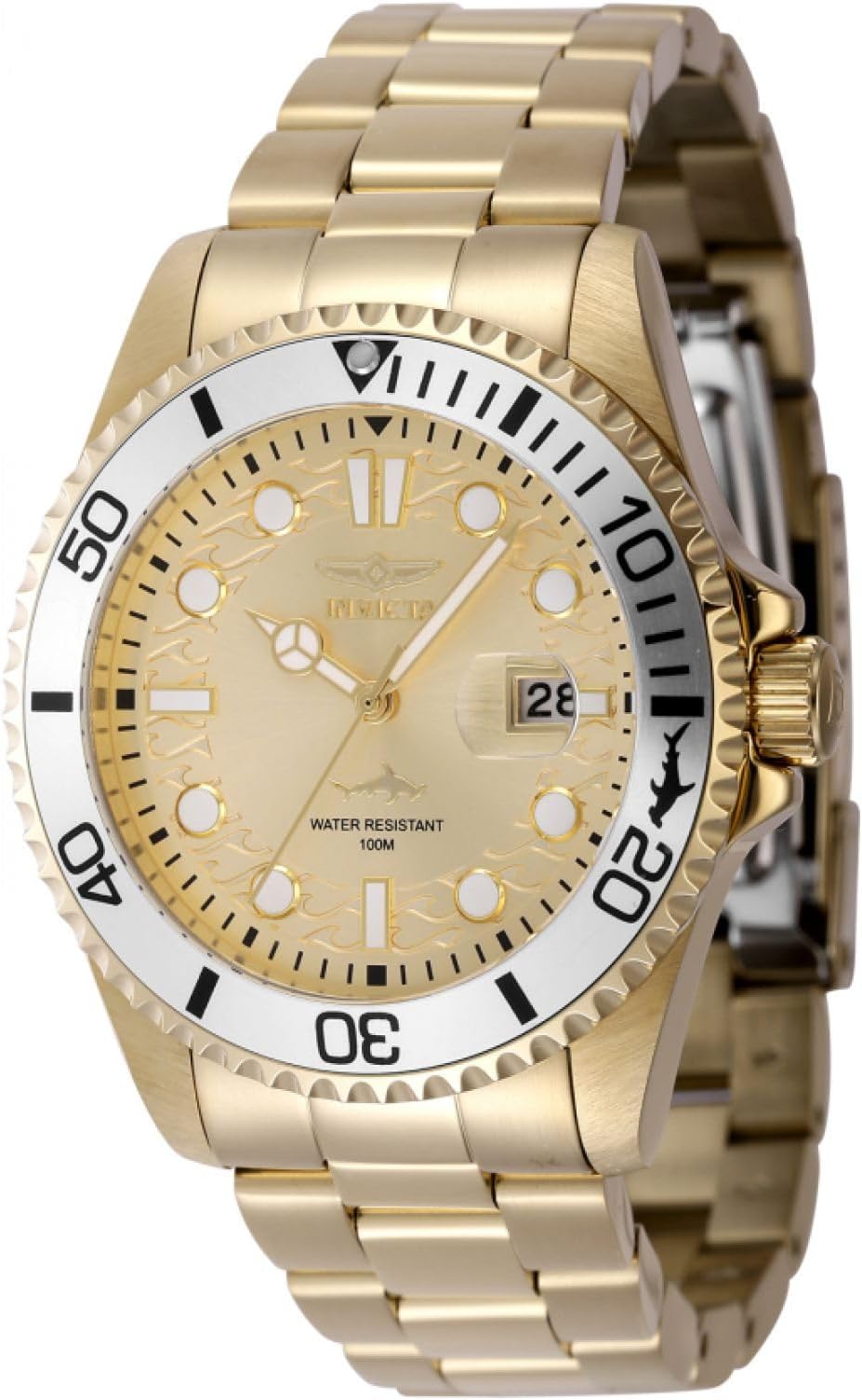 Invicta Pro Diver Edelstahl Herren Quarzuhrwerk - 43mm