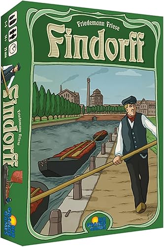 Findorff - Juego de construcción de ciudades, juegos de Río Grande, juego de estrategia ambientado en Bremen 1803-1916, ciudad natal de Friendemann