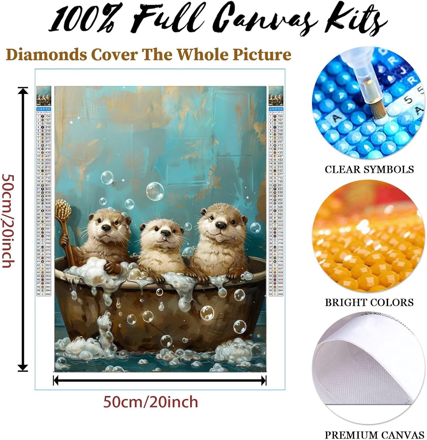TURGF 5D Wolf Diamond Painting, 20x20 inch Round Full Drill Diamond Art Kit for Adult Beginners, DIY Setting Sun Round Full Drill Diamond Painting Gem Art for Home Wall Decor Gift.