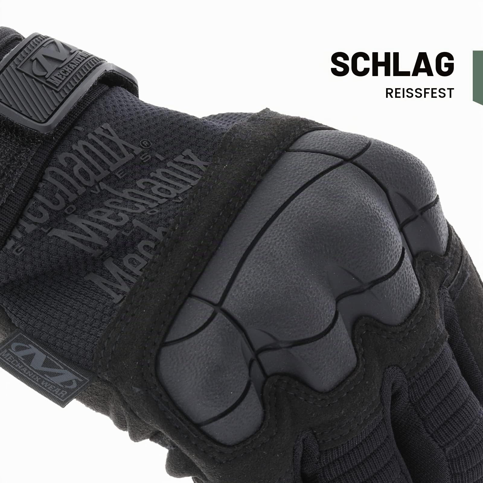 Mechanix Wear Schutzhandschuhe – M-Pact 3, schwarz, MP3-55-012