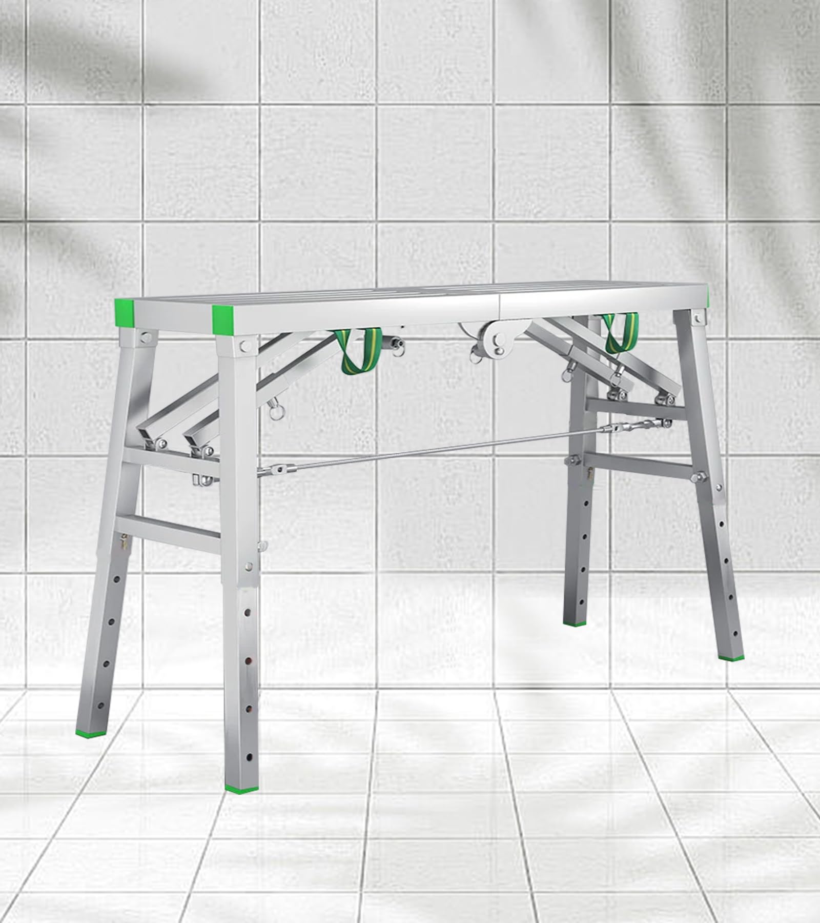 scaffolding platform scaffold scaffolding set portable scaffolds andamios scaffold ladder anda A steel ladder with a load of 700 pounds and 317.8 kilograms is used for trimming and cleaning garden RVs