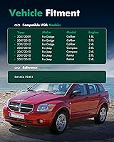 Vista 4 de SCITOO Amortiguadores, amortiguadores de gas traseros aptos para 2007 2008 2009 2010 para Dodge Caliber, 2007 2008 2009 2010 para Jeep Compass, 2007